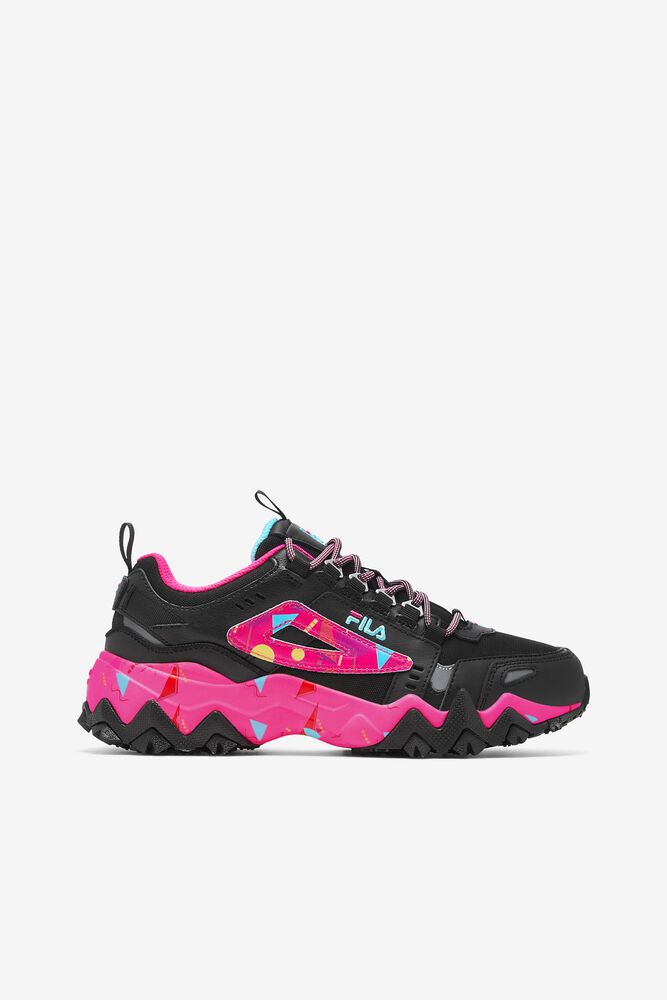 Fila Trainers Womens Black/Pink Oakmont Tr - Ireland 89320-PEQS